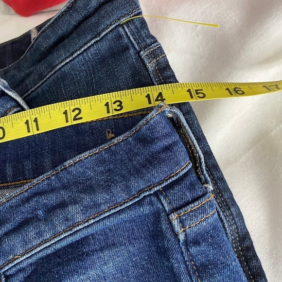 Madewell Dark Wash The Slim Boyfriend Jean Relaxed Straight Leg Size 25 - Picture 6 of 9